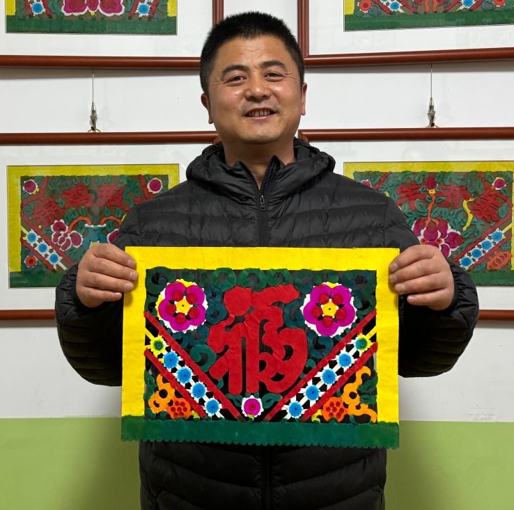 一紙“春葉”點綴鮮活年味