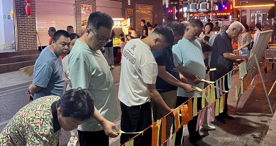 河南鎮(zhèn)平：中秋集市迎中秋