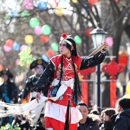【新春走基層】千年古鎮(zhèn)河北勝芳：傳統(tǒng)花會(huì)巡游鬧元宵