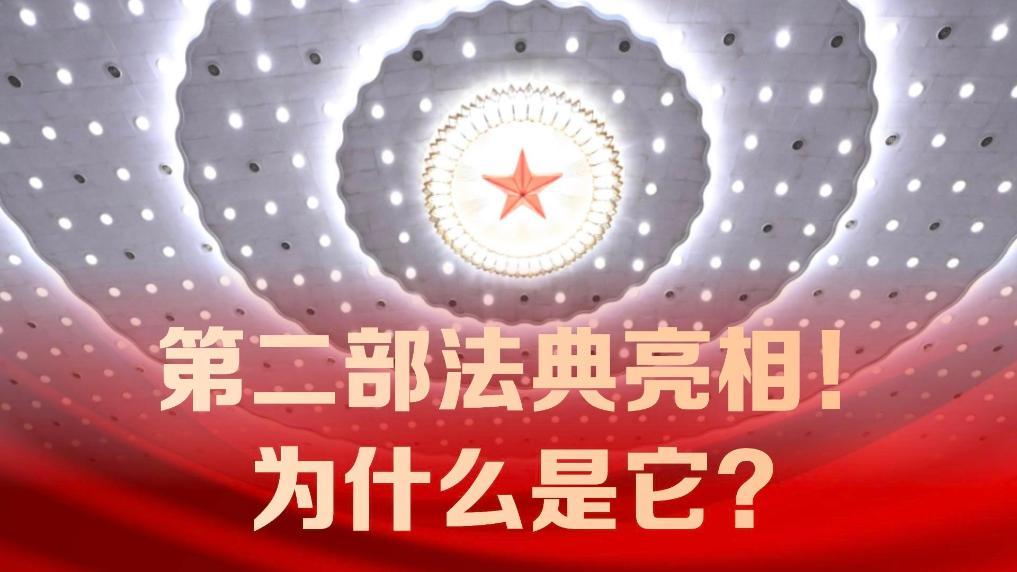 第二部法典亮相！為什么是它？